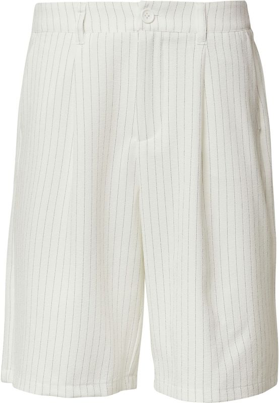 Bermuda - Gestreept - Broek - Crêpe Stof - Wijde Pijpen