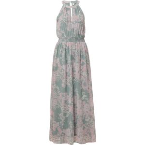 QS - Jurk - Beige - Amerikaanse Schouder - Maxi