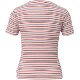 Q/S by s.Oliver - T-shirt - Ronde Hals - Korte Mouwen - Polyester Katoen Viscose