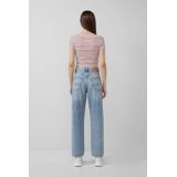 Q/S by s.Oliver - T-shirt - Ronde Hals - Korte Mouwen - Polyester Katoen Viscose