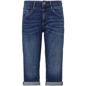 Jeans - Slim-fit Capri - Used Effect