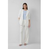 QS Broek  grijs / wolwit