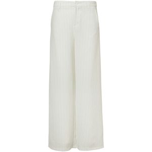 QS Broek  grijs / wolwit