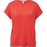 Q/S designed by - Dames T-shirt - Zwart - Katoen