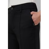 Capri Broek - Zwart - Elastische Stof