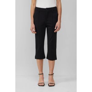 Capri Broek - Zwart - Elastische Stof