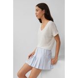 Q/S designed by - T-shirt - Wit - Met Aandeel Linnen