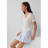 Q/S Designed By - T-shirt - Kleur - Linnen