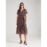 Jurk - Chiffon - Wikkellook - Print All-Over