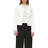 Q/S by s.Oliver - Dames Jas - Petroleumkleur - Katoen