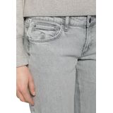QS - Jeans - Grey Denim - Wide Leg - High Waist - 5-Pocket-Style