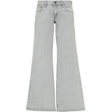 QS - Jeans - Grey Denim - Wide Leg - High Waist - 5-Pocket-Style