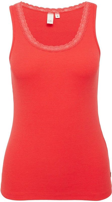 Tops - Effen - Mouwloos - Slanke Pasvorm - Ronde Hals - Jersey