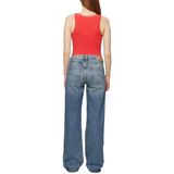 Haltertop - Effen - Jersey - Ronde Hals - Mouwloos - Slanke Pasvorm