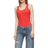 Haltertop - Effen - Jersey - Ronde Hals - Mouwloos - Slanke Pasvorm