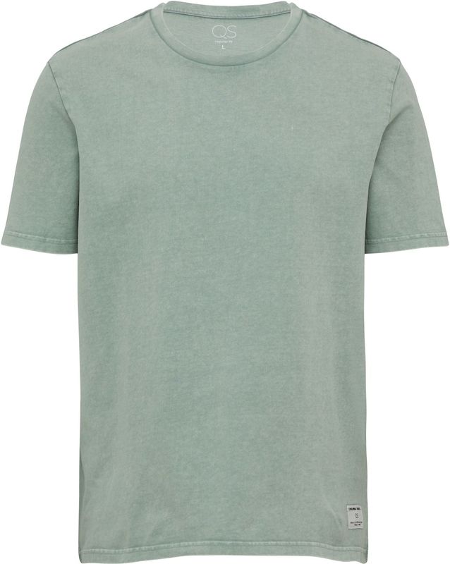 Q/S by s.Oliver - T-shirt - Katoen - Ronde Hals - Korte Mouwen