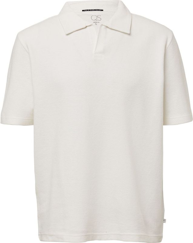 Q/S by s.Oliver - Regular Polo - Wit - Katoen
