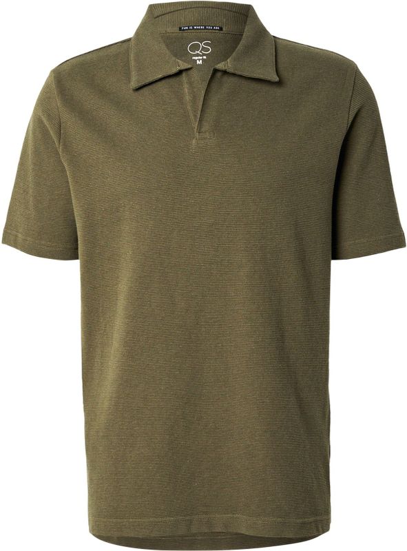 Q/S by s.Oliver - Poloshirt - Katoen - Blauw