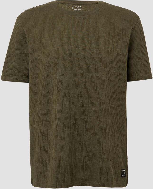 Q/S by s.Oliver - T-shirt - Ronde Hals - Korte Mouwen - Modal