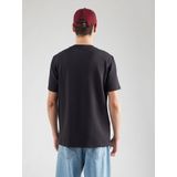 Q/S by s.Oliver - T-shirt - Zwart - Regular Fit - Korte Mouwen
