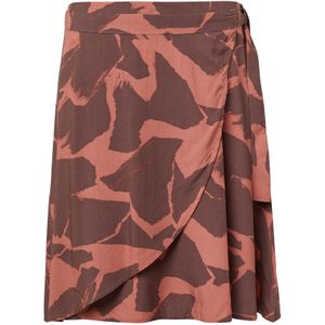 Wikkelrok - All-over Print - Hoog Uitgesneden Pasvorm - Viscose Stof