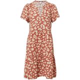 Little Black Dress - Dierenprint - Mousseline - Diepe Hals