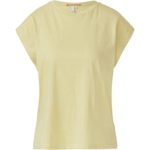 Q/S designed by - Dames t-shirt - Maat XS - Vrouwen - 1225 YELLOW -