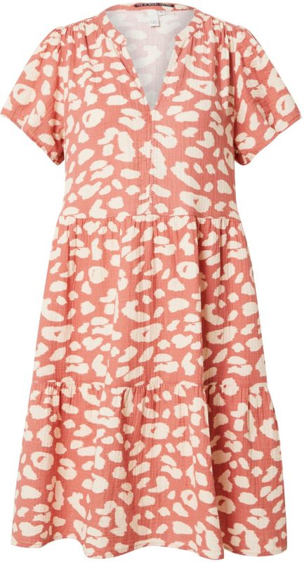 Little Black Dress - Dierenprint - Mousseline - Diepe Hals