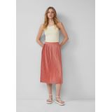Rok - Midirok - Plooien - Elastische Tailleband