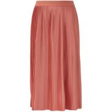 Rok - Midirok - Plooien - Elastische Tailleband
