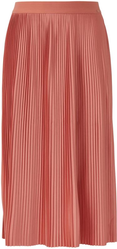 Rok - Midirok - Plooien - Elastische Tailleband
