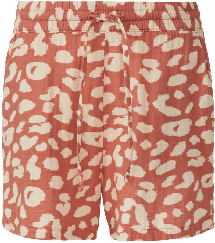 Harembroek - Dierenprint - Mousseline - Kort - Zachte Stof