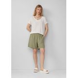 Korte Broeken - Linnenblend - Zomer - Elastische Tailleband - Losse Pasvorm