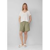 Korte Broeken - Linnenblend - Zomer - Elastische Tailleband - Losse Pasvorm