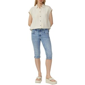 Jeans - Effen - Denim - Slimfit - Light Washed - Mid Waist