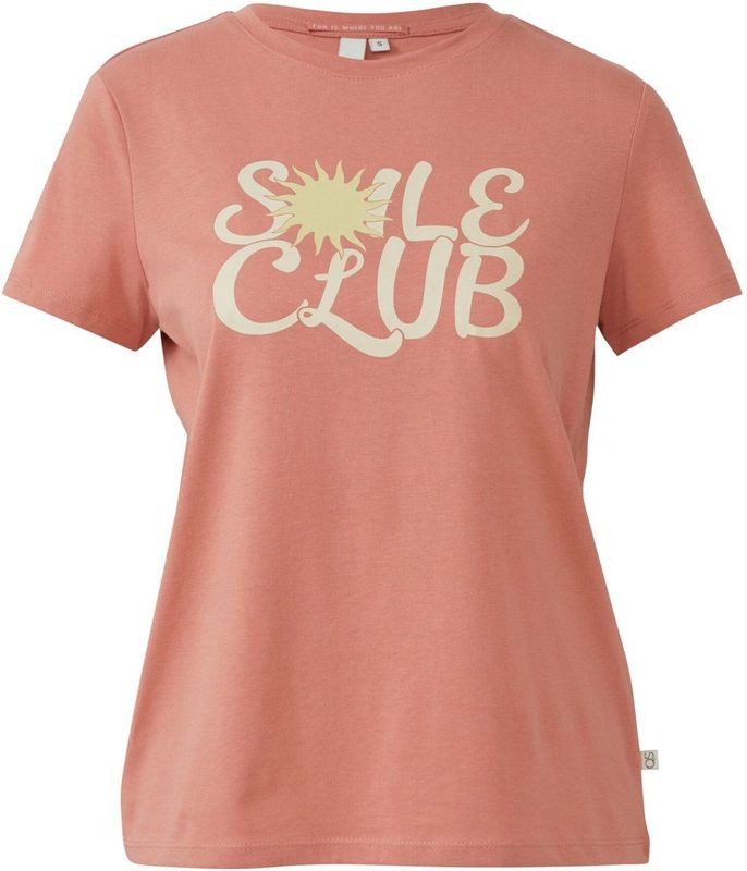 T-shirt - Katoen - Zwart - Normale Pasvorm