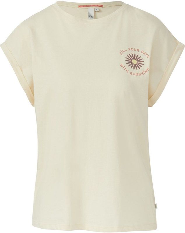 Q/S Designed By - T-Shirt - Wit - Katoen