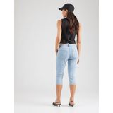 Jeans - Effen - Denim - Slimfit - Light Washed - Mid Waist