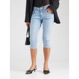 Jeans - Effen - Denim - Slimfit - Light Washed - Mid Waist