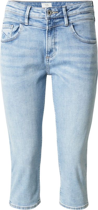 Jeans - Effen - Denim - Slimfit - Light Washed - Mid Waist