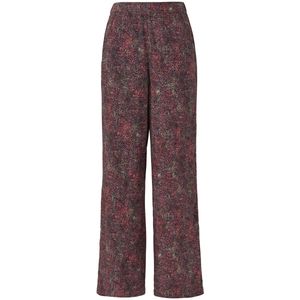 Broek - Wijde Broek met Hoge Pijpen - All-over Print