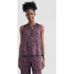 Q/S by s.Oliver - Mouwloze Top - Paars