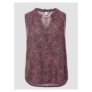 Q/S by s.Oliver - Mouwloze Top - Paars