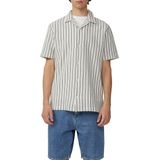 Shirt - Gestreept - Katoen - Korte Mouwen - Resortkraag