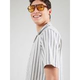 Shirt - Gestreept - Katoen - Korte Mouwen - Resortkraag