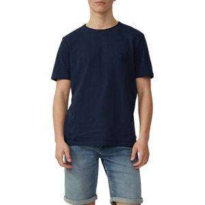 T-shirt - Effen - Jersey - Kwartmouw - Normale Pasvorm