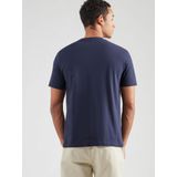 Q/S by s.Oliver - T-shirt - Donkerblauw - 100% Katoen