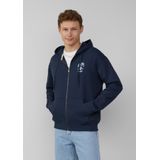 Hoodie - Sweatvest - Grijs - Katoen - Met Kangoeroezak