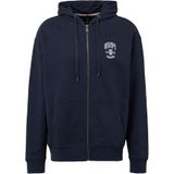 Hoodie - Sweatvest - Grijs - Katoen - Met Kangoeroezak