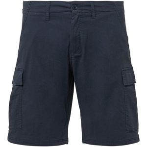 Q/S by s.Oliver - Regular Cargo Short - Marine - Katoen